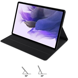 کیف کیبورد دار تبلت اصلی سامسونگ Samsung Tab S7 FE Book Cover Keyboard EF-DT730