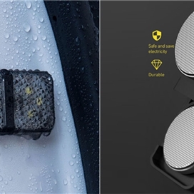 پک دوتایی چراغ خطر درب اتومبیل بیسوس Baseus Door open warning light CRFZD-01