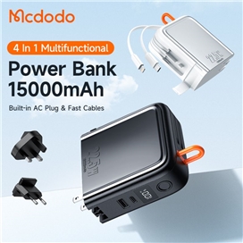 پاوربانک 15000mAh و شارژر دیواری مک دودو Mcdodo 22.5W Noah CH-117