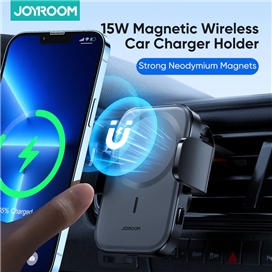 هولدر و شاژر وایرلس رو داشبوردی جویروم JOYROOM JR-ZS295 Magnetic Wireless Car Charger Holder