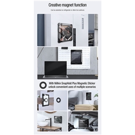 کیف کلاسوری نیلکین مدل Camshield Bumper SnapSafe مناسب برای تبلت اپل iPad Pro 12.9 2022 / 2021 / 2020