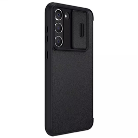 کیف کلاسوری نیلکین مدل Qin Pro Plain Cloth مناسب برای گوشی موبایل سامسونگ Galaxy S23