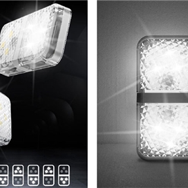 پک دوتایی چراغ خطر درب اتومبیل بیسوس Baseus Door open warning light CRFZD-01