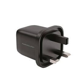 شارژر 35W پاورولوژی Powerology مدل PWCUQC005 فست شارژ به همراه کابل