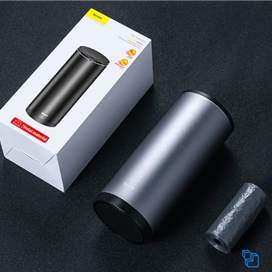 سطل زباله بیسوس Baseus Car Trash Can Gentleman CRLJT-01 کوچک و مناسب اتومبیل و میز