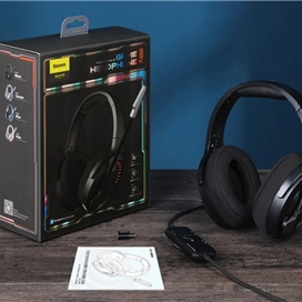 هدفون مخصوص بازی بیسوس Baseus D05 Gaming Headphone
