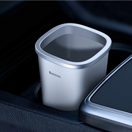 سطل زباله بیسوس مناسب اتومبیل و میز Baseus Dust-Free Vehicle-Mounted Trash Can CRLJT-A01
