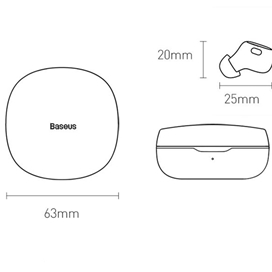 هندزفری بلوتوث بیسوس Baseus WM01 Plus Encok Wireless Earphones