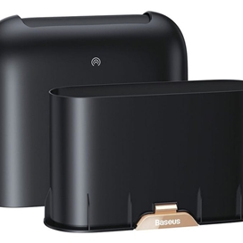 سطل زباله هوشمند بیسوس Baseus Smart Cleaner Trash Can CRLJT01-01 مناسب اتومبیل همراه 120 کیسه زباله