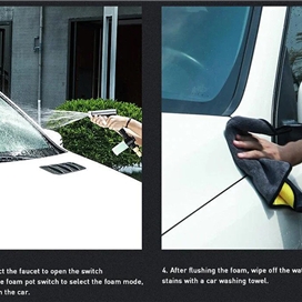 کیت شست و شوی خودرو بیسوس Baseus Simple Life Car Wash Suit TZCRXC-01