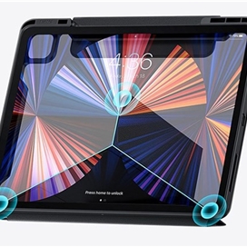 قاب محافظ و پایه‌نگهدارنده مغناطیسی آیپد‌پرو 11 اینچ بیسوس Baseus Y-type Stand Case Pad Pro 11 ARCX01