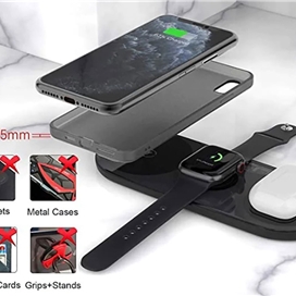 شارژر بی سیم رومیزی 15 وات رسی Recci RCW-18 15W Wireless Charger