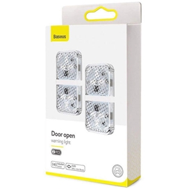 پک دوتایی چراغ خطر درب اتومبیل بیسوس Baseus Door open warning light CRFZD-01