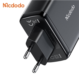 شارژر آداپتور دیواری چهار پورت 120 وات مک دودو به همراه کابل 2 متری MCDODO CH-0771 120W GaN Three Type-C + USB-A Universal Charger