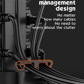 چند راهی برق 3 در 1 الدینیو 2500 وات LDNIO TOWER 3 in 1 Power Extension Cord SKW6457