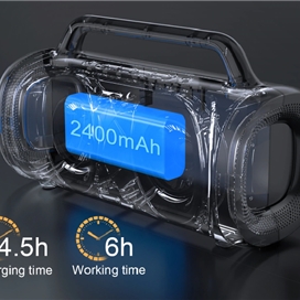 اسپیکر بلوتوث جویروم Joyroom JR-MW02 توان 40 وات رم و فلش خور