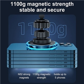 هولدر و شارژر وایرلس جویروم JOYROOM 15W Magnetic Wireless Car Charger Holder JR-ZS291