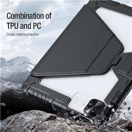 کیف کلاسوری نیلکین مدل Camshield Bumper SnapSafe مناسب برای تبلت اپل iPad Pro 12.9 2022 / 2021 / 2020