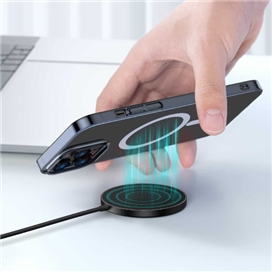 شارژر وایرلس مگنتی بیسوس Baseus CCJJ010001 Simple Mini 2 توان 15 وات