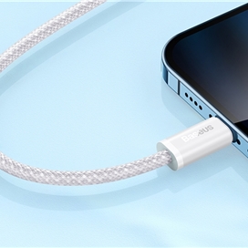 کابل لایتنینگ فست شارژ بیسوس BASEUS CABLE DYNAMIC SERIES FOR LIGHTNING 2.4A 2M CALD000502