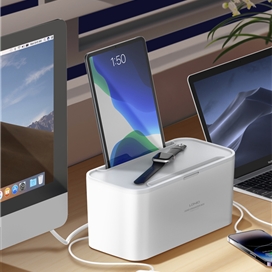 چند راهی برق و شارژر وایرلس الدینیو LDNIO SN5311W