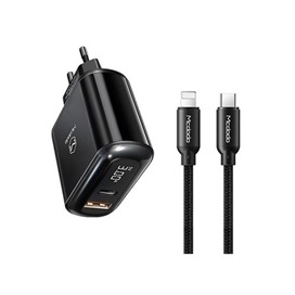 شارژر 20W مک دودو Mcdodo مدل CH-7171 بهمراه کابل لایتنینگ Type C