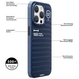 قاب YOUNGKIT یانگکیت Blue True Color Magsafe Series مناسب برای Apple iPhone 15 Pro Max