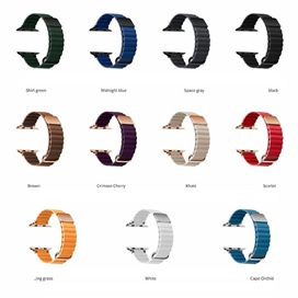 بند اپل واچ جیتک مدل Microfiber Leather Loop Band For Apple Watch 44/45/49mm