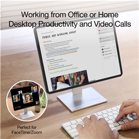 پایه نگهدارنده جاست موبایل مدل AluDisc™ Max Tablet Stand مخصوص آیپد و تبلت بالای 8 اینچ