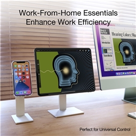 پایه نگهدارنده جاست موبایل مدل AluDisc™ Max Tablet Stand مخصوص آیپد و تبلت بالای 8 اینچ