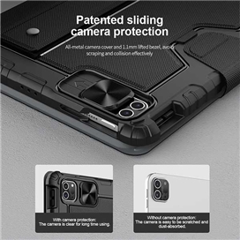 کیف کیبورد دار آیپد نیلکین Apple iPad Pro 11 / iPad Air 10.9 Nillkin CamShield Bumper Keyboard Case