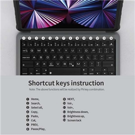 کیف کیبورد دار آیپد نیلکین Apple iPad Pro 11 / iPad Air 10.9 Nillkin CamShield Bumper Keyboard Case