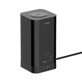 چند راهی برق 3 در 1 الدینیو 2500 وات LDNIO TOWER 3 in 1 Power Extension Cord SKW6457