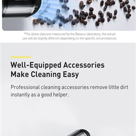 جارو شارژی ماشین بیسوس Baseus A3 Car Vacuum Cleaner CRXCQA3-0A 135W 15000Pa توان 135 وات