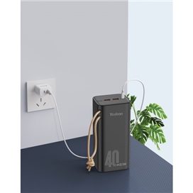 پاوربانک شارژ سریع و چراغ‌قوه یوبائو Yoobao H5 50000mah Powerbank 22.5W 5A Fast Charge