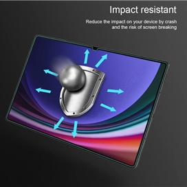محافظ صفحه نمایش نیلکین مدل H Plus مناسب برای تبلت سامسونگ Galaxy Tab S9 Plus/ Tab S9 FE