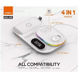 شارژر بی سیم موکسوم مدل MX-ST08