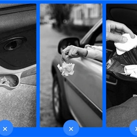 سطل زباله بیسوس Baseus Car Trash Can Gentleman CRLJT-01 کوچک و مناسب اتومبیل و میز