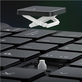 کیس سیلیکونی به همراه کیبورد آیپد ایر 10.9 بیسوس Baseus Brilliance keyboard case iPad Air 4 / Air 5 10.9 ARJK000013