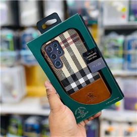 قاب پولو مدل Santa Barbara Polo Plaid مناسب برای Samsung Galaxy S22 Ultra
