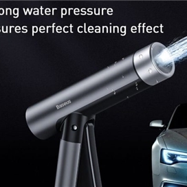 شلنگ و نازل کارواش 15 متر Baseus Car Wash Spray Nozzle CRXC01-B01