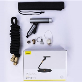 شلنگ و نازل کارواش 15 متر Baseus Car Wash Spray Nozzle CRXC01-B01