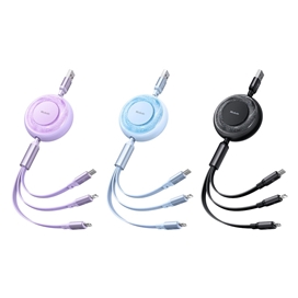 کابل شارژ سه سر 66 وات مک دودو Mcdodo 3in1 6A CA-3730