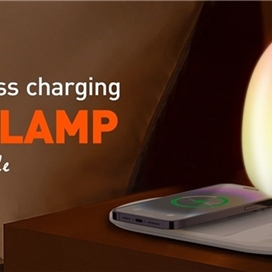 شارژر وایرلس و چراغ رومیزی الدینیو Ldnio fats Wireless Charging Desk Lamp Y3