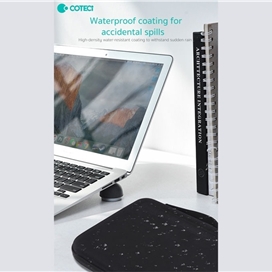 کیف ضربه گیر آیپد 12.9 اینچ و کیف لوازم جانبی کوتتسی Coteetci iPad 12.9 Anti falling storage handbag 61032-BK