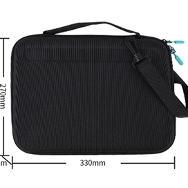 کیف ضربه گیر آیپد 12.9 اینچ و کیف لوازم جانبی کوتتسی Coteetci iPad 12.9 Anti falling storage handbag 61032-BK