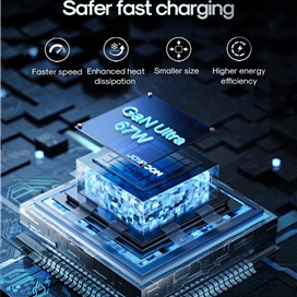 شارژر دیواری جویروم Joyroom JR-TCG02 Gan توان 67 وات همراه با کابل