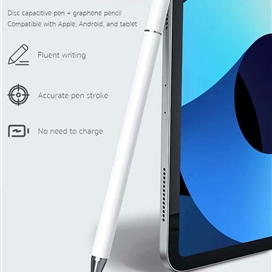قلم لمسی دو سر کوتتسی Coteetci 2IN1 capacitive pen 62003