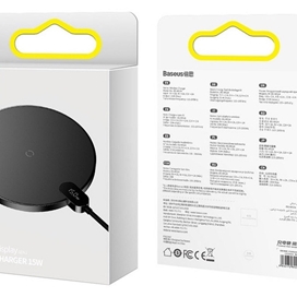 شارژر وایرلس بیسوس Baseus Digital LED Display Gen 2 Wireless Charger CCED000001 توان 15 وات
