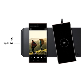 شارژر وایرلس اصلی سامسونگ Samsung Trio EP-P6300 توان 9 وات